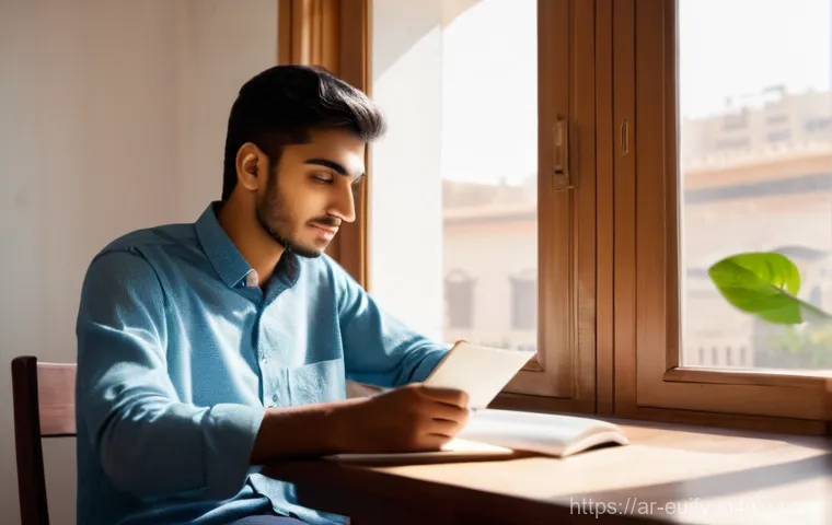 시험 준비를 위한 학습 스케줄 작성법 - **Prompt:** A young Arab male student, approximately 20 years old, sitting comfortably at a well-lit...